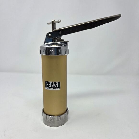 Vintage SAWA 2000 Deluxe Cookie Gun Press Decorator ~ No Box ~ Made In Sweden - Picture 1 of 16